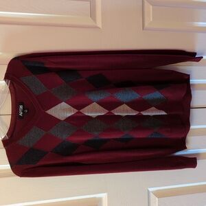 Apt. 9 Argyle Sweater (medium)